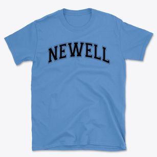 Newell Elementary School Varsity Arch Basic T-Shirt