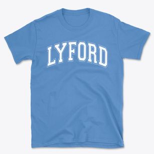 Lyford High School Varsity Arch Basic T-Shirt