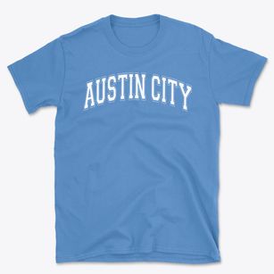 Austin City Academy Varsity Arch Basic T-Shirt
