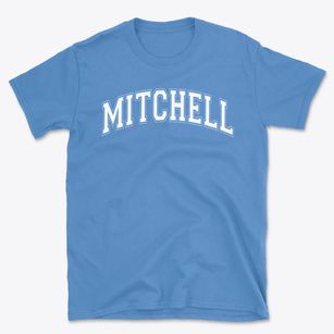 Mitchell Guidance Center Varsity Arch Basic T-Shirt