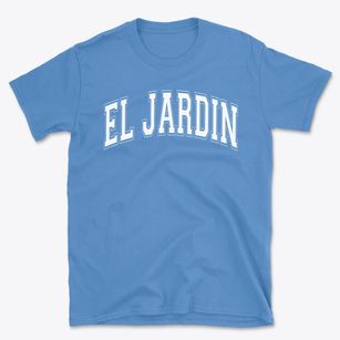 El Jardin Elementary School Varsity Arch Basic T-Shirt