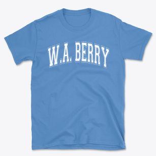 W. A. Berry High School Varsity Arch Basic T-Shirt