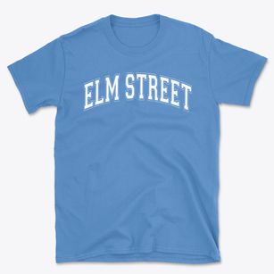 Elm Street Elementary School Varsity Arch Basic T-Shirt