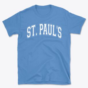 Saint Paul's Elementary School Varsity Arch Basic T-Shirt
