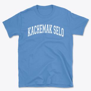 Kachemak Selo School Varsity Arch Basic T-Shirt