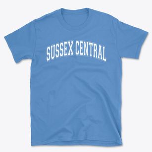 Sussex Central High School Varsity Arch Basic T-Shirt