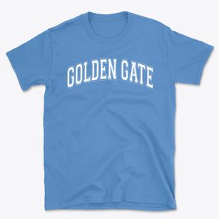 Golden Gate Elementary School Varsity Arch Basic T-Shirt