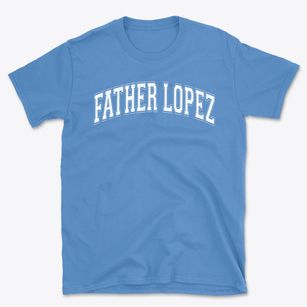 Father Lopez Catholic High School Varsity Arch Basic T-Shirt