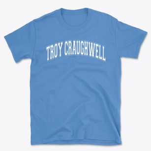 Troy Craughwell Elementary School Varsity Arch Basic T-Shirt