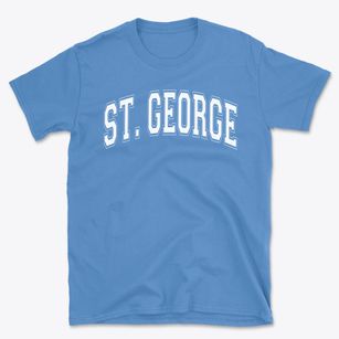 Saint George Elementary School Varsity Arch Basic T-Shirt