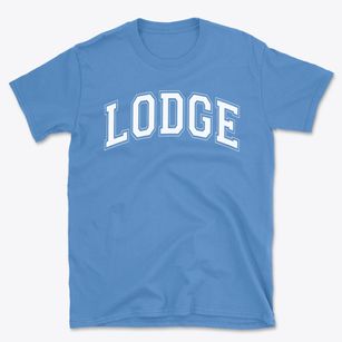 Lodge Elementary School Varsity Arch Basic T-Shirt