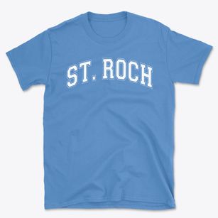 Saint Roch Catholic School Varsity Arch Basic T-Shirt