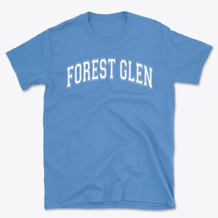 Forest Glen Elementary School Varsity Arch Basic T-Shirt