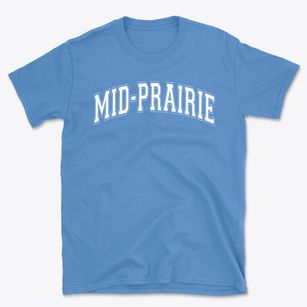 Mid-prairie High School Varsity Arch Basic T-Shirt