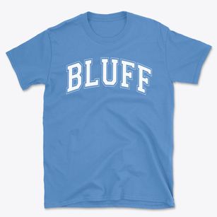 Bluff Elementary School Varsity Arch Basic T-Shirt