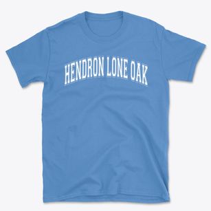 Hendron Lone Oak Elementary School Varsity Arch Basic T-Shirt