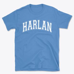 Harlan Middle School Varsity Arch Basic T-Shirt