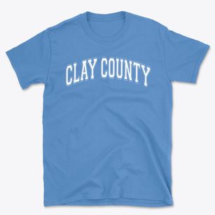 Clay County Middle School Varsity Arch Basic T-Shirt