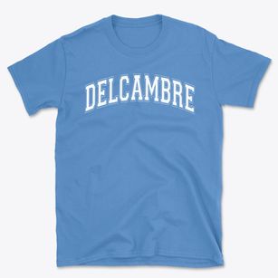 Delcambre Elementary School Varsity Arch Basic T-Shirt