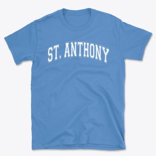 Saint Anthony School Varsity Arch Basic T-Shirt