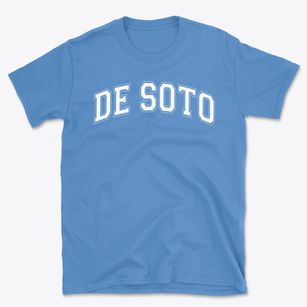 De Soto County Vocational Technical Varsity Arch Basic T-Shirt