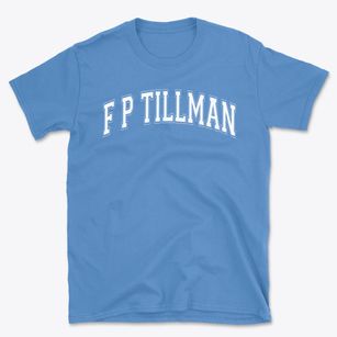 F P Tillman Elementary School Varsity Arch Basic T-Shirt