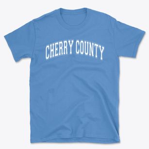 Cherry County District 100 School Varsity Arch Basic T-Shirt