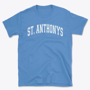 Saint Anthonys School Varsity Arch Basic T-Shirt
