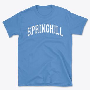 Springhill Middle School Varsity Arch Basic T-Shirt