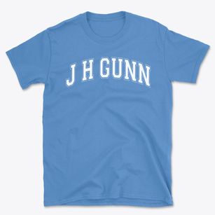 J H Gunn Elementary School Varsity Arch Basic T-Shirt