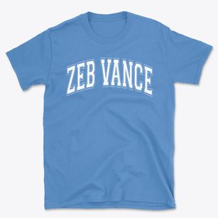 Zeb Vance Elementary School Varsity Arch Basic T-Shirt