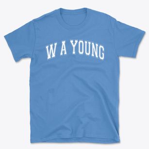 W A Young Elementary School Varsity Arch Basic T-Shirt