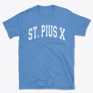 Saint Pius X School Varsity Arch Basic T-Shirt