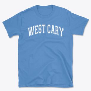 West Cary Middle School Varsity Arch Basic T-Shirt