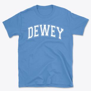 Dewey Elementary School Varsity Arch Basic T-Shirt