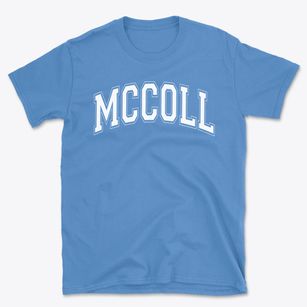 Mccoll Elementary School Varsity Arch Basic T-Shirt