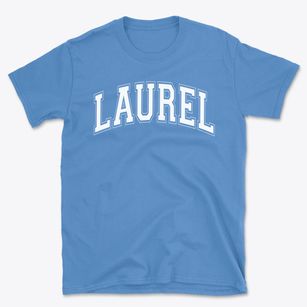 Laurel High School Varsity Arch Basic T-Shirt