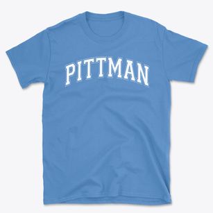 Pittman Center Elementary School Varsity Arch Basic T-Shirt