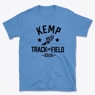 Kemp Elementary School Track and Field Basic T-Shirt