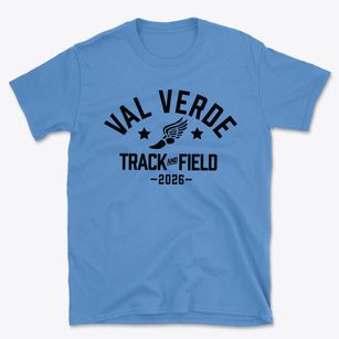 Val Verde Christian Academy Track and Field Basic T-Shirt