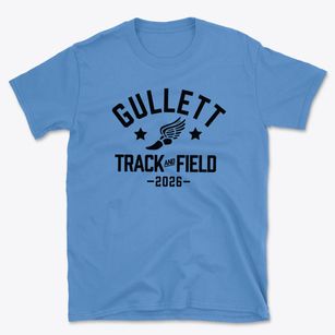Gullett Elementary School Track and Field Basic T-Shirt