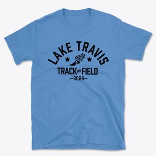 Lake Travis Elementary School Track and Field Basic T-Shirt