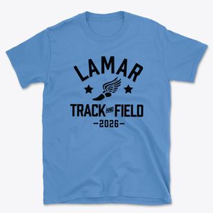 Lamar Community Guidance Center Track and Field Basic T-Shirt