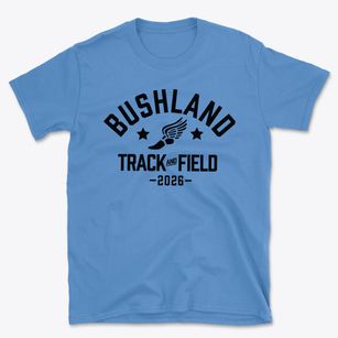 Bushland Elementary School Track and Field Basic T-Shirt