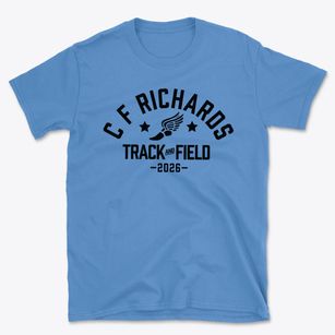 C F Richards Junior Academy Track and Field Basic T-Shirt