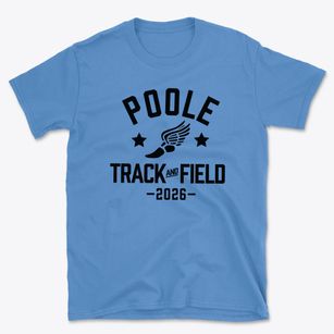 Poole Middle School Track and Field Basic T-Shirt