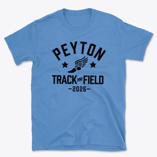 Peyton Elementary School Track and Field Basic T-Shirt