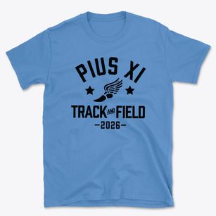 Pius Xi High School Track and Field Basic T-Shirt