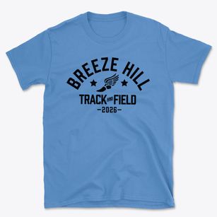 Breeze Hill Elementary School Track and Field Basic T-Shirt