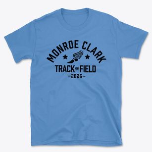 Monroe Clark Middle School Track and Field Basic T-Shirt